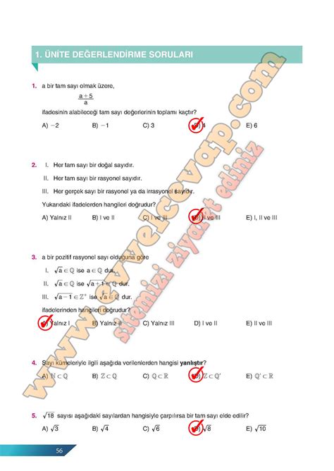 11 sınıf matematik kitabı cevapları mhg
